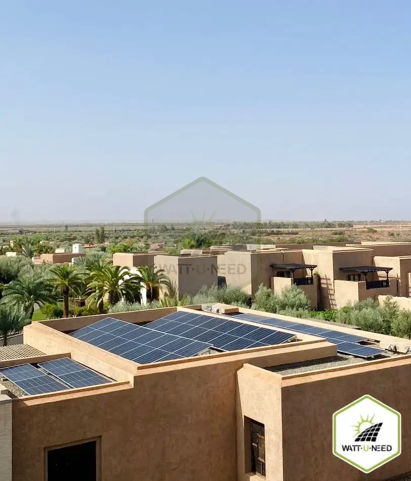 Projet d'Installation Solaire Photovoltaïque – Hôtel Fairmont Royal Palm Marrakech